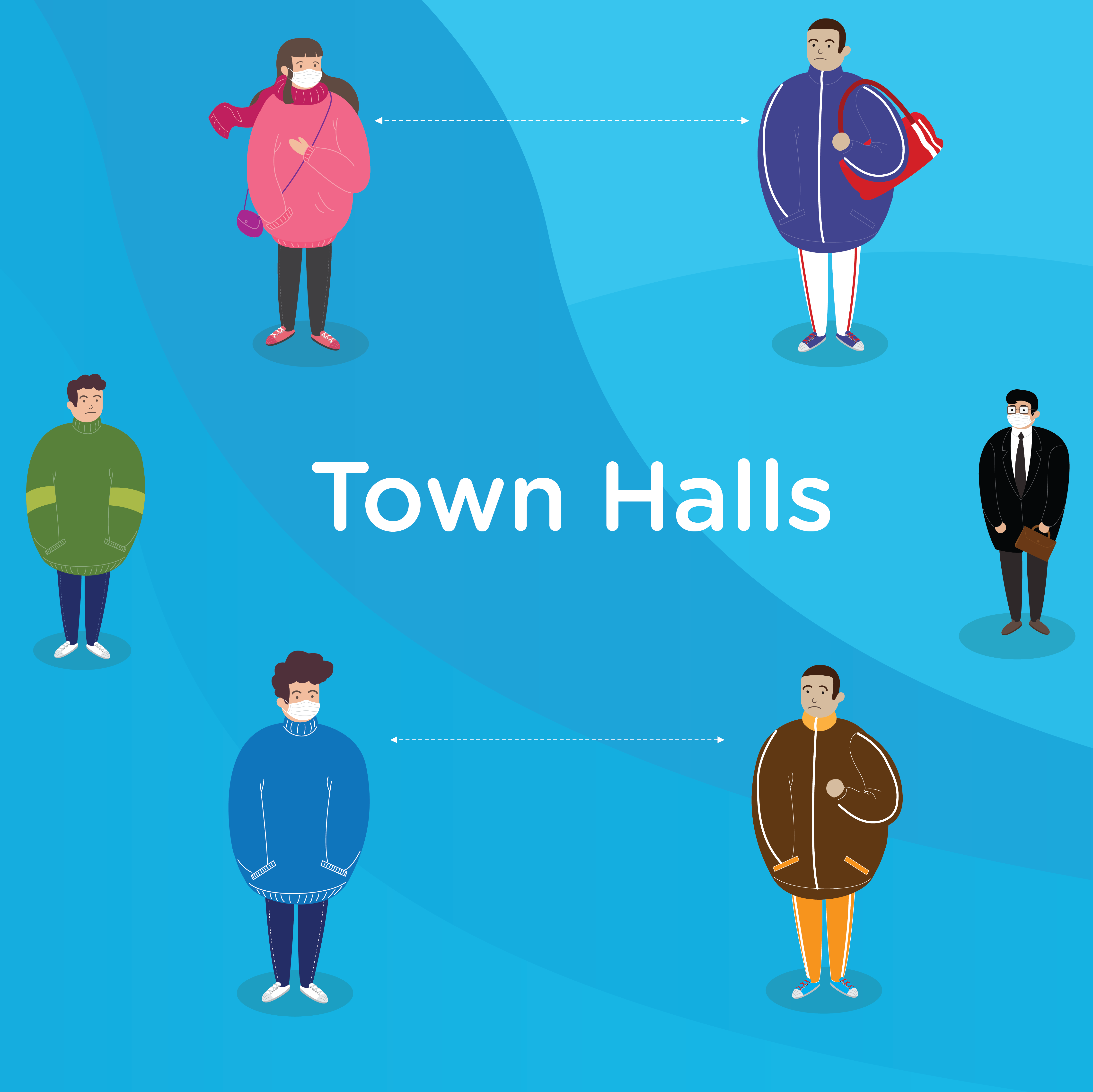 Town Halls - Faire face au COVID-19