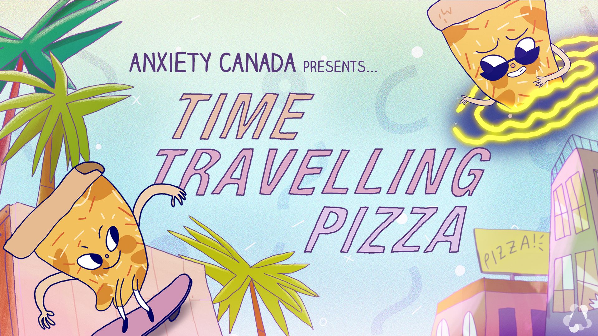 Page de titre de Time Traveling Pizza